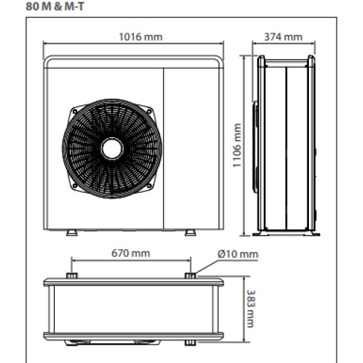 Ariston Nimbus Pocket 80 M T Net R32 - Image 4